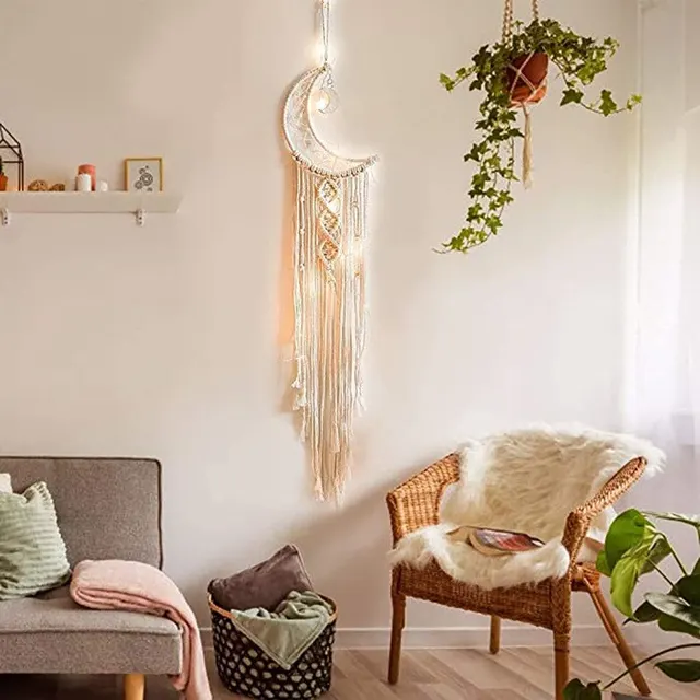96cm czeski chic makra wiszący na ścianie gobelin dekoracja pokoju dla dzieci dziewczynki dekoracja domu prezenty dropshipping