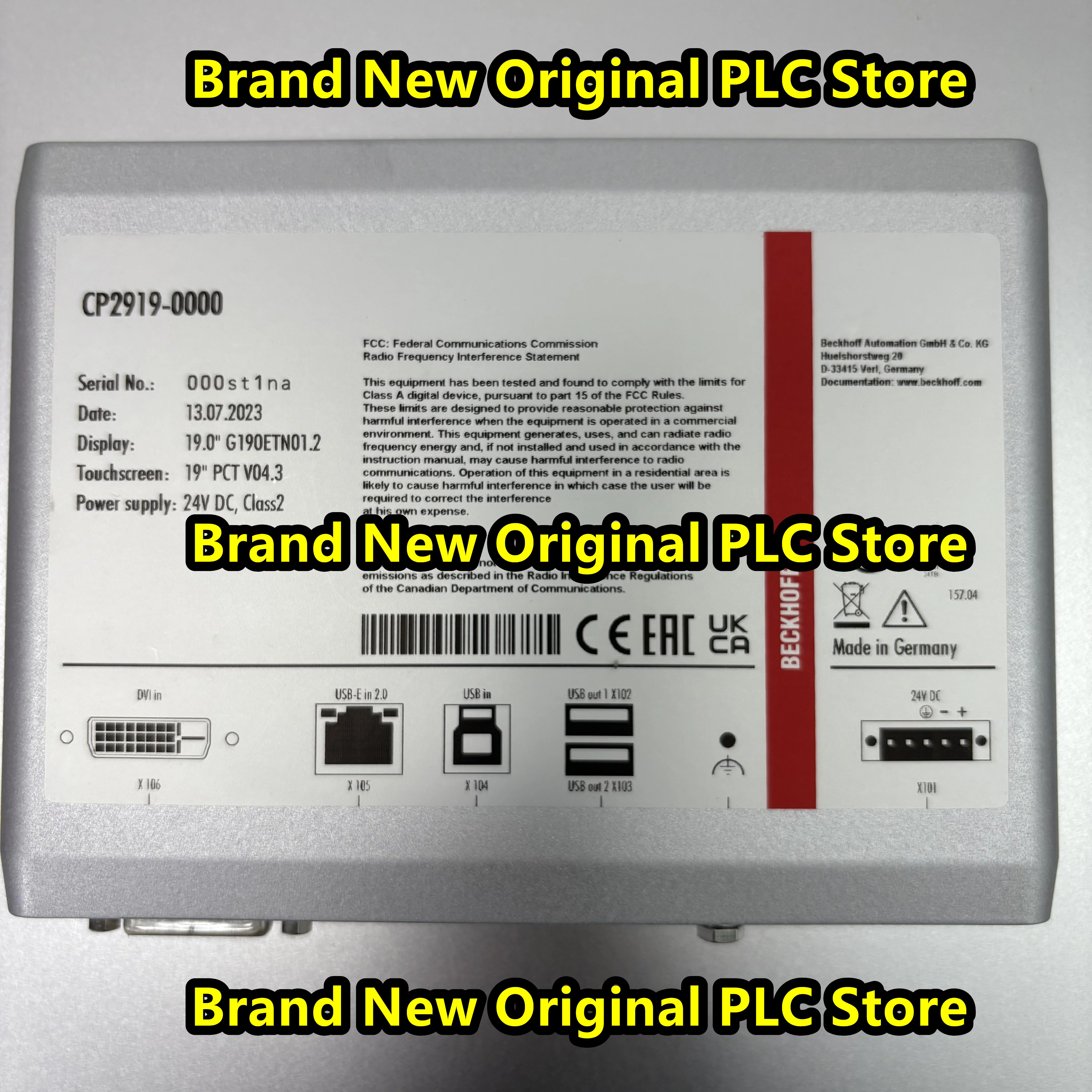 

CU2919-0000 touch screen new original