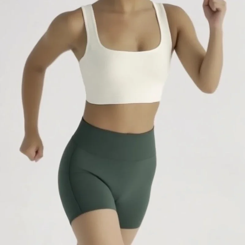 

New Summer Yoga Casual Shorts Gym Women Loose Anti-exposure High Waist Belly-closing Exercise Running Training Fitness Pants
