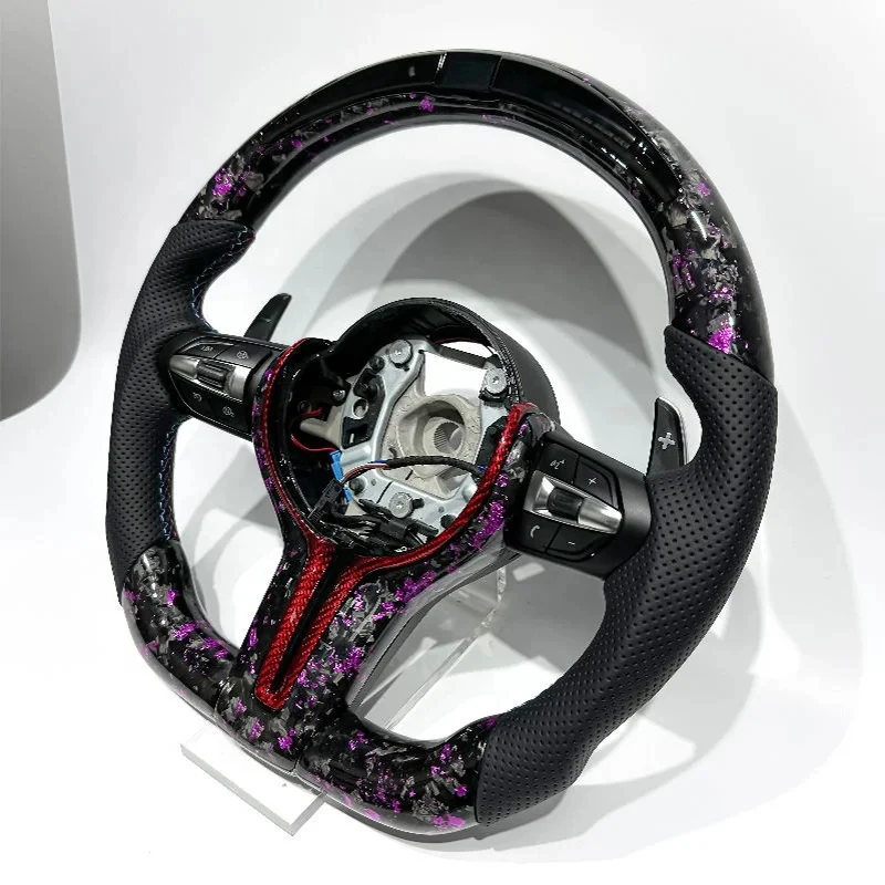 High Quality Forged Carbon Fiber Universal Steering Wheel For BMW F13