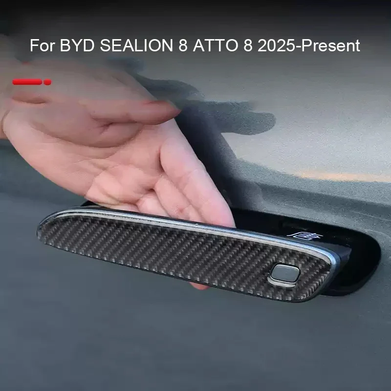 

Car Drip Glue Door Handle Cover Anti Scratch Auto Window Lift Panel Steering Wheel Sticker For BYD SEALION 8 ATTO 8 2025-Present