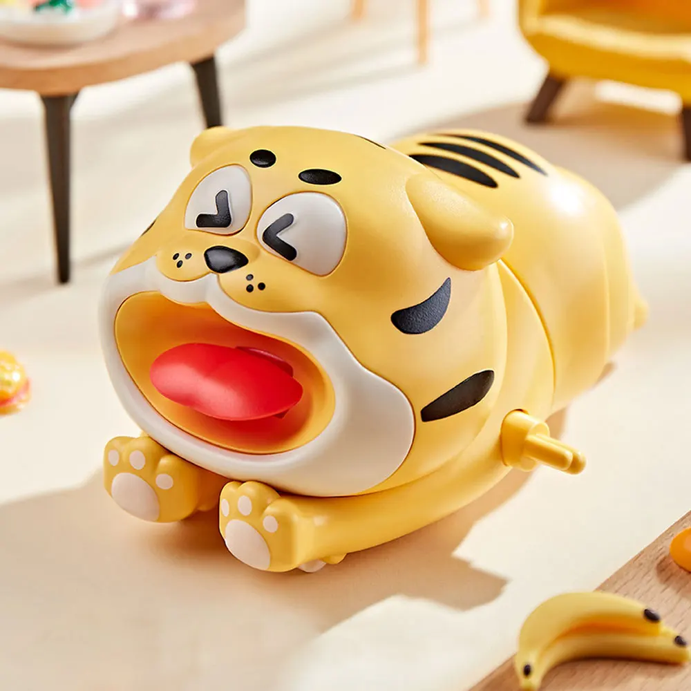 Cute Animal Model Climbing Tigers Mechanical Toy Educational Wind-Up Walking Tiger Toy Funny Creative Kids Christmas Gift ZG419