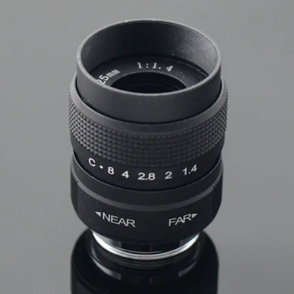 

New Lens Fujian 25mm F1.4 C Mount Manual Iris Lens