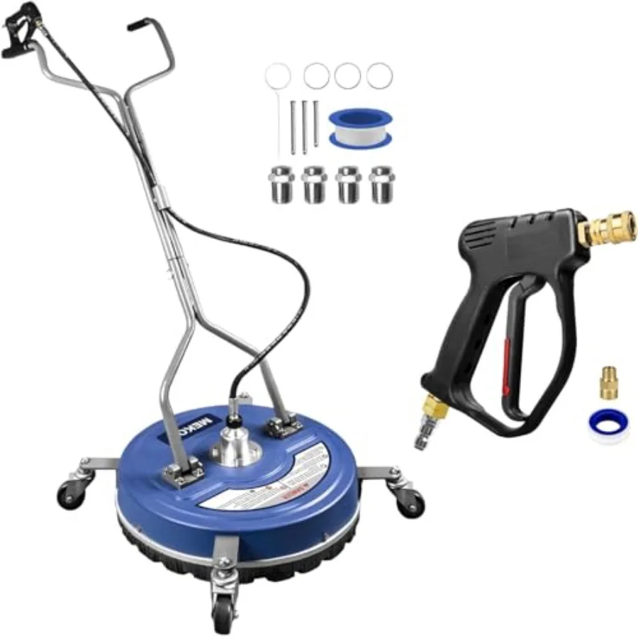 

20-дюймовая насадка для очистки поверхностей и пистолет-распылитель для мойки высокого давления 4000 PSI 10.5 GPM