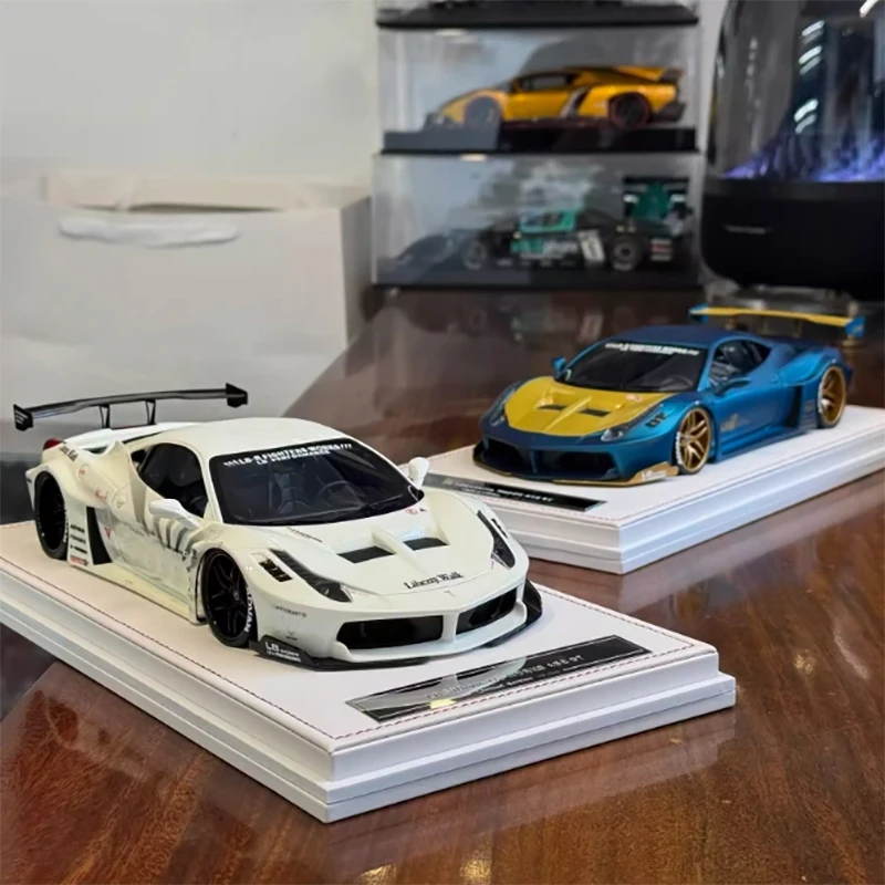 1/18 LB Silhouette Works 458GT Simulation Car Model Collection Decoration