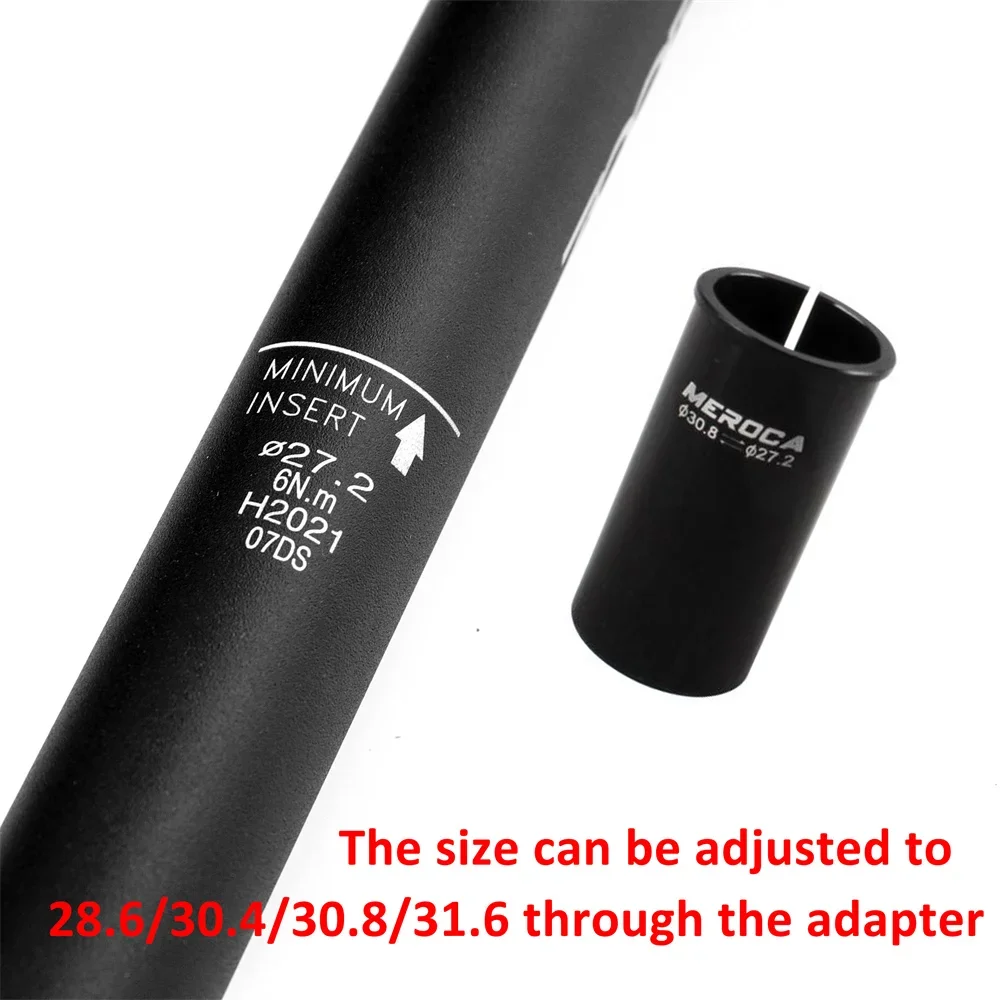 ZOOM Bicycle Dropper Remote Control Telescopic Seatpost 27.2/30.9/31.6mm MTB/Gravel Bike Suspension Seat Post Internal Wiring