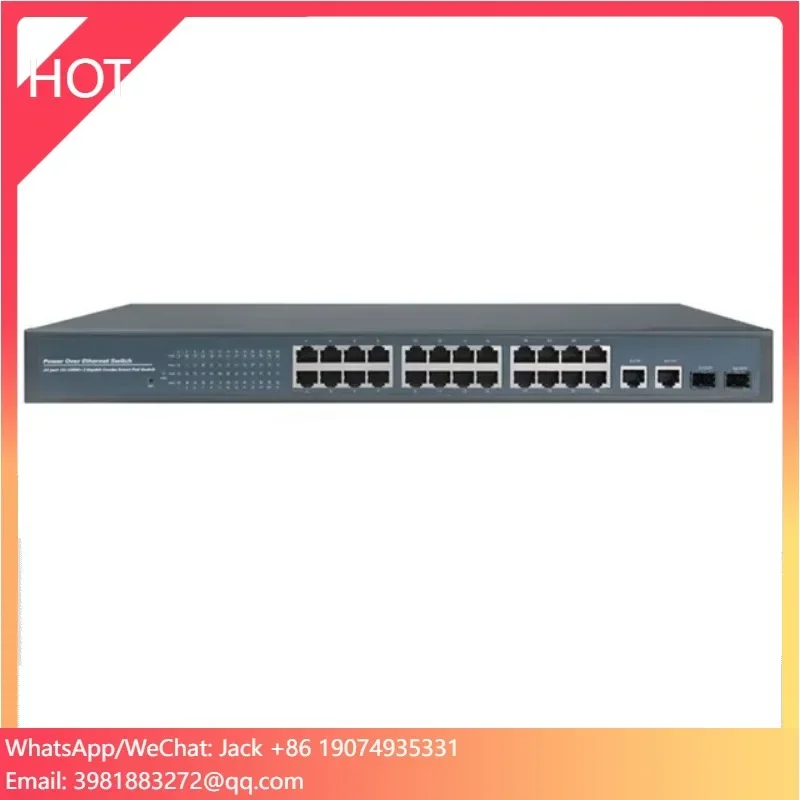 

Сетевой коммутатор Realtek 1000 Мбит/с на 24 порта PoE Ethernet с 2 гигабитными комбинированными портами 48В для IP-камер