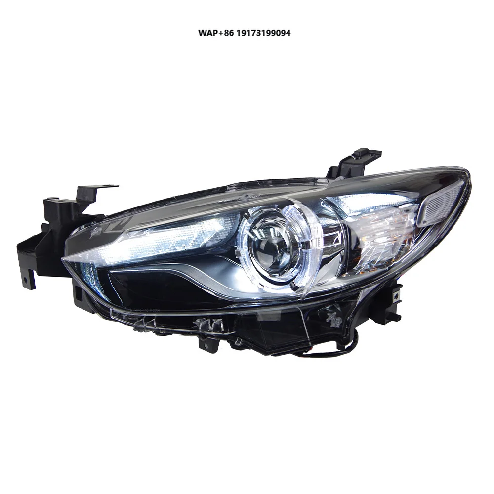 

Car Styling for 6 Headlights 2013-2017 Mazda6 Atenza LED Headlight DRL Hid Head Lamp Bi Xenon Accessories