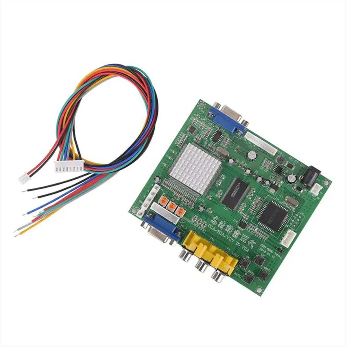 AAAE For RGB/CGA//YUV to VGA HD Video Converter Board HD9800/GBS8200 Multi-Function Convenience Module