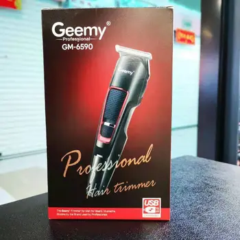 GEEMY GM6590 Zastřihovač vlasů Elektrický zastřihovač vlasů Dobíjecí akumulátorový zastřihovač s T-čepelí Profesionální sada 10 nejlepší prodej zastřihovač vlasů geemy - №6