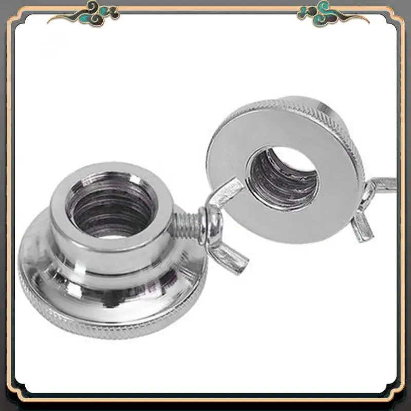 قسط 8 قطعة الحديد تدور قفل الياقات المسمار المشابك مكافحة زلة تدور قفل الياقات لرفع الأثقال الدمبل #1