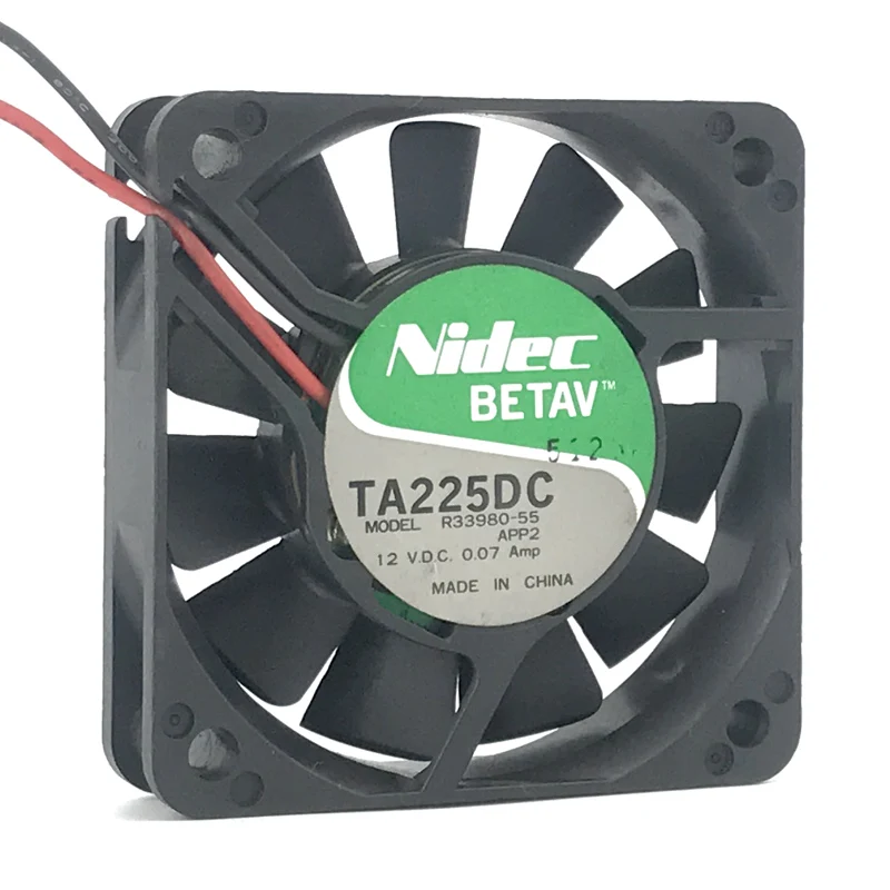 ORIGINAL R33980-55 12V 0.07A 6015 60*60*15mm KIPAS PENDINGIN RADIATOR BARU