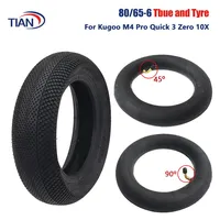 10inch 80/65-6 Tyre Inner Outer Tyre for Dualtron Kugoo M4 Pro Quick 3 Zero 10X Electric Scooter 10x2.50/3.0 255x80 Replace Tire