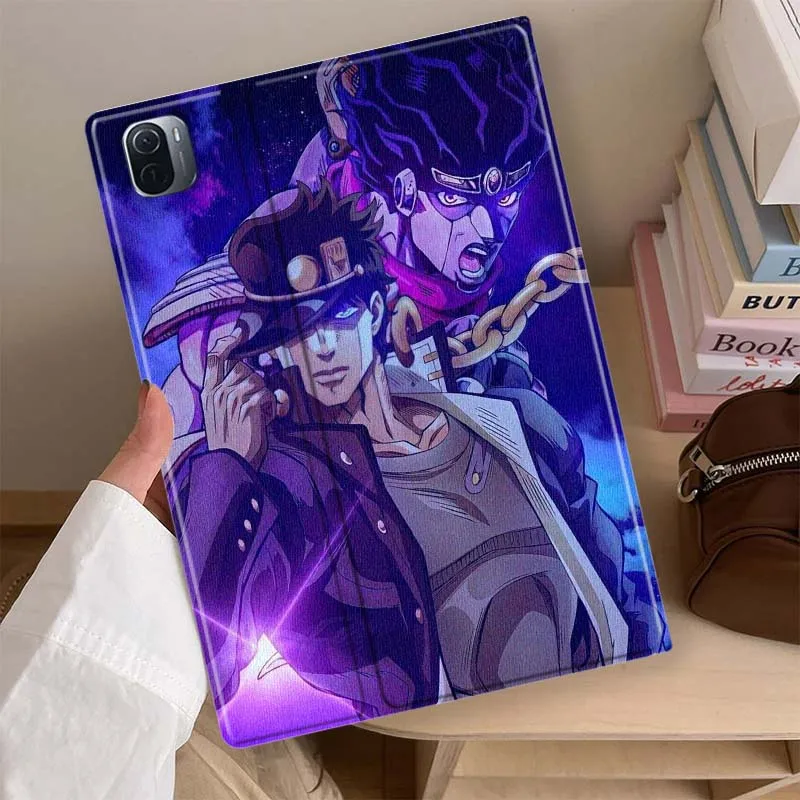 

Anime J-JoJo For Xiaomi Redmi Mi Pad 8 7 6 5 4 2 SE K 12.4 11.2 12.1 11 8.8 Pro Max Ultra Inch Tablet Case