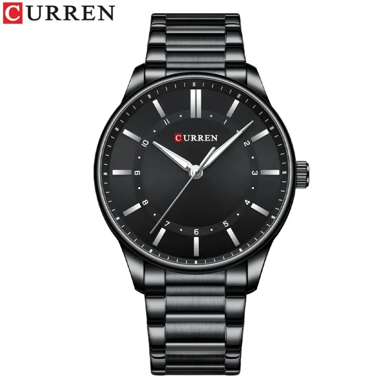 Curren 8430 Man 2025 Watch Waterproof Luminous Men's Quartz Wristwatch Stainless Steel Fashion Sports Men Watches часы му