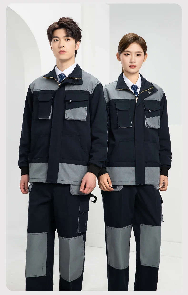 new-mens-workshop-work-suits-multi-pockets-clothes-engineering-clothes-wear-resistant-suit-labor-protection-jacket-pants