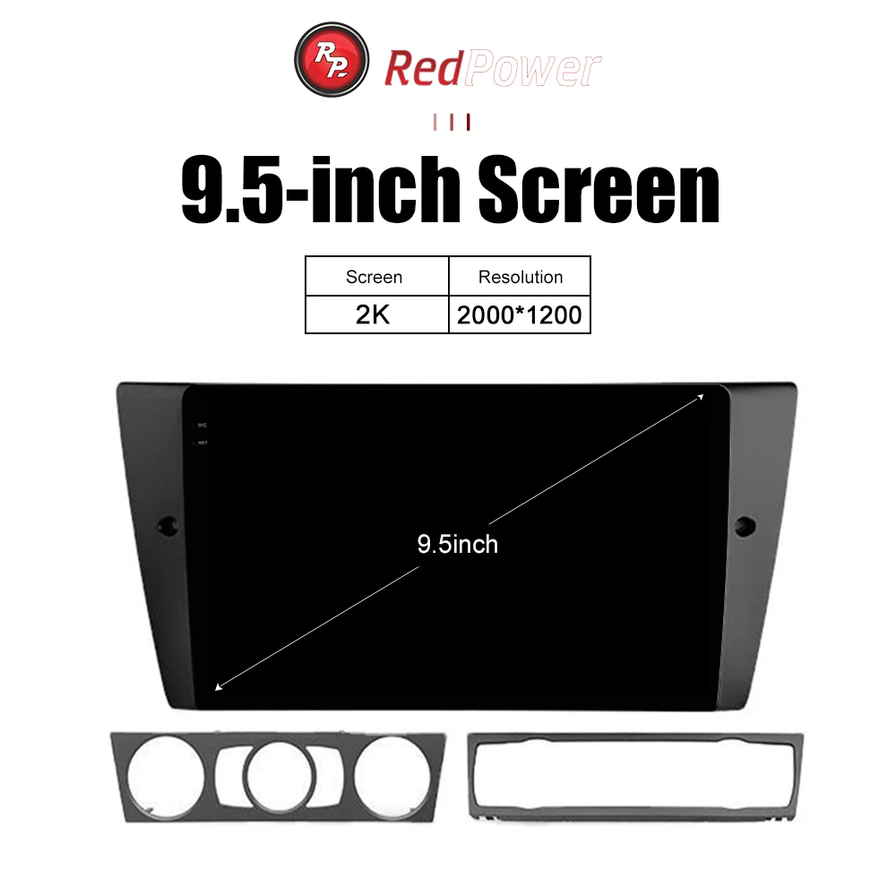 Redpower 75082 HiFi car radio for BMW 3-series restyled E90 (09.2008-09.2011) Android car GPS DVD 2 din player