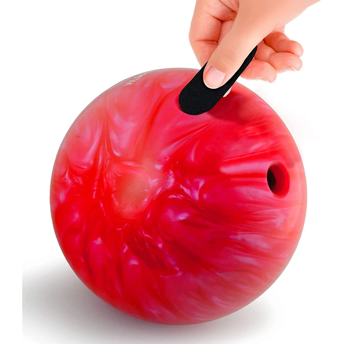 200 قطعة من شريط البولينج الإبهام، شريط إصبع البولينج، شريط أداء واقٍ مرن لملحقات البولينج الغنية