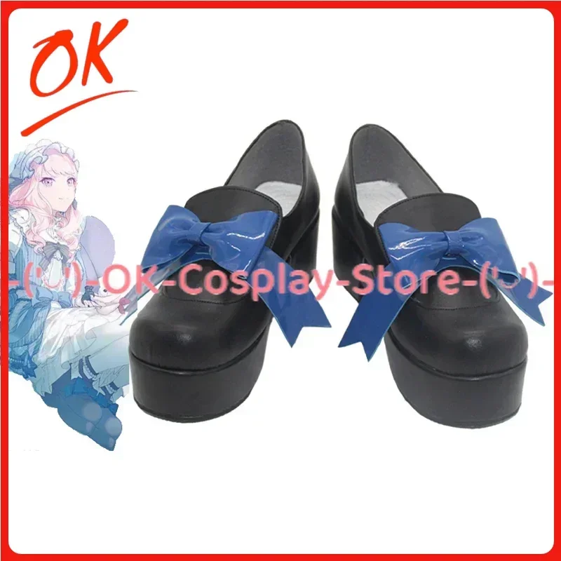 

[Customized] Project Sekai Colorful Stage Akiyama Mizuki Cosplay Shoes Game Roleplay Costume Prop Carnival Party PU Leather Boot