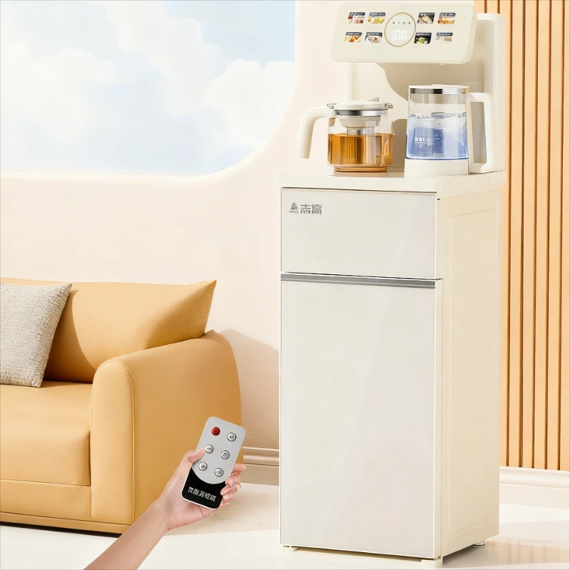 

CHIGO Tea Bar Machine Home Smart Remote Control Vertical Water Dispenser with Bottom Water Tank Fully Automatic Tea Maker