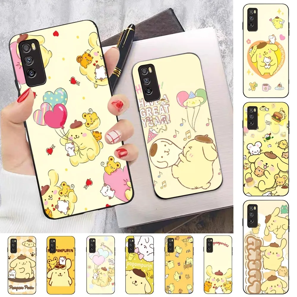 

Cartoon P-Pompompuin Phone Case For Huawei Honor 10 Lite 9 20 7A 9X 30 50 60 70 Pro Plus Soft Silicone Cover