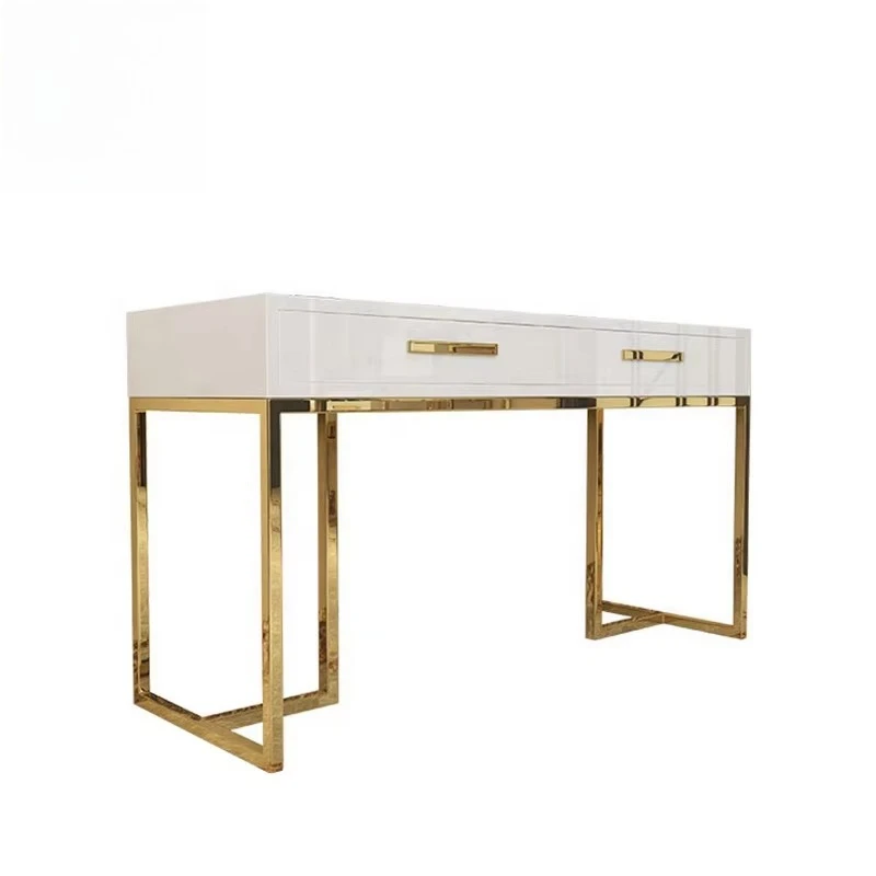 Modern computer desk design household desk furniture wooden surface