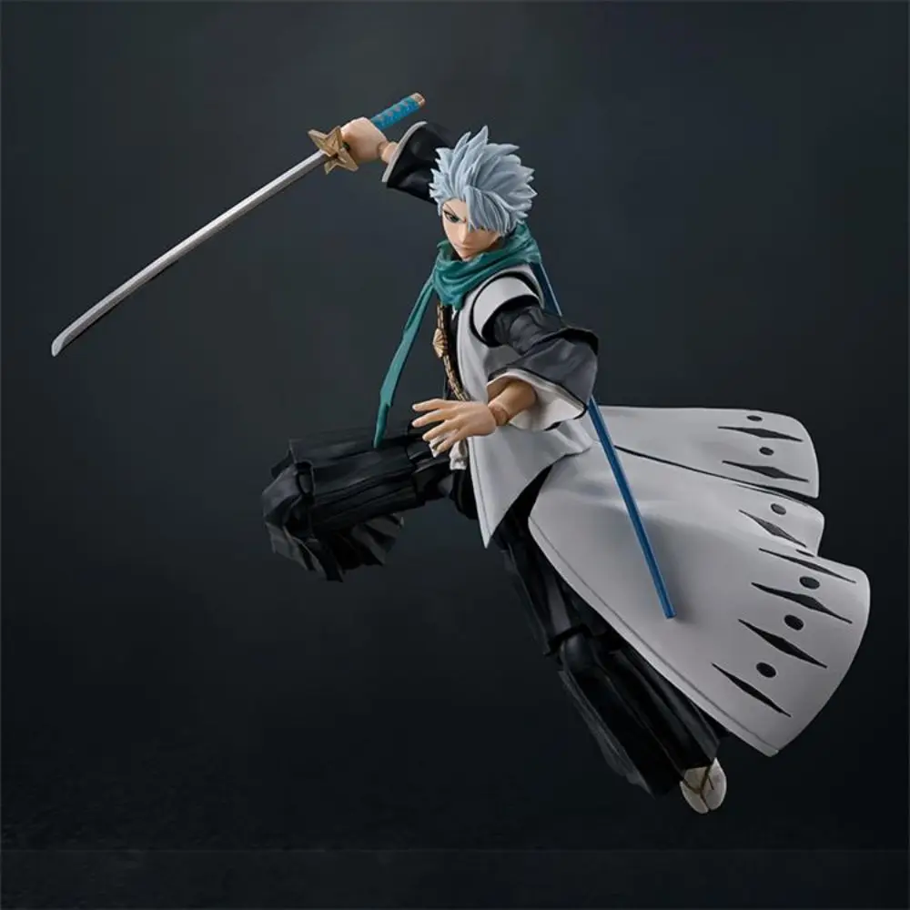 In Stock Original BANDAI SHF BLEACH Thousand-Year Blood War Hitsugaya Toushirou PVC Anime Figure Action Figures Model Toys