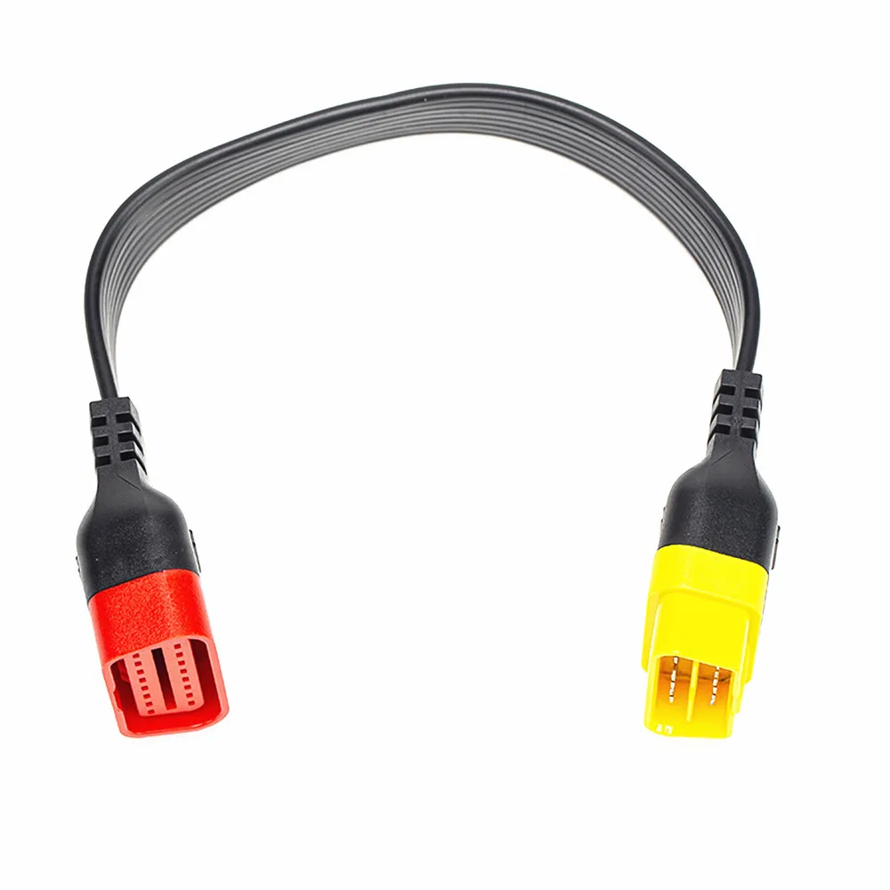 Newest 16 Pin Male To 16 Pin Female OBD 2 OBD II Extension Connector For Auto Diagnostic Extending Cable