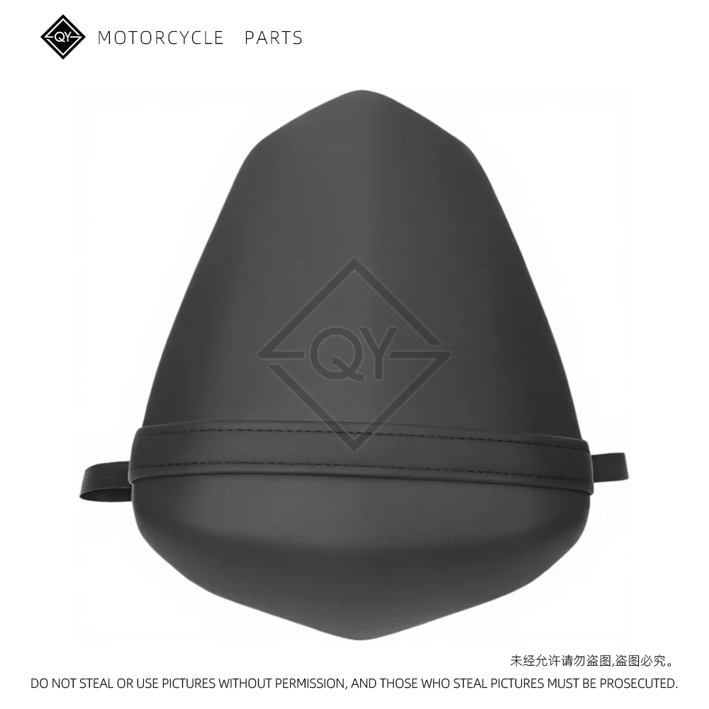 Motorcycle Black Rear Seat Cushion Pressure Relief Comfortable Passenger Pad For Yamaha YZF R1 YZF-R1 2009-2014 2010 2011 2012