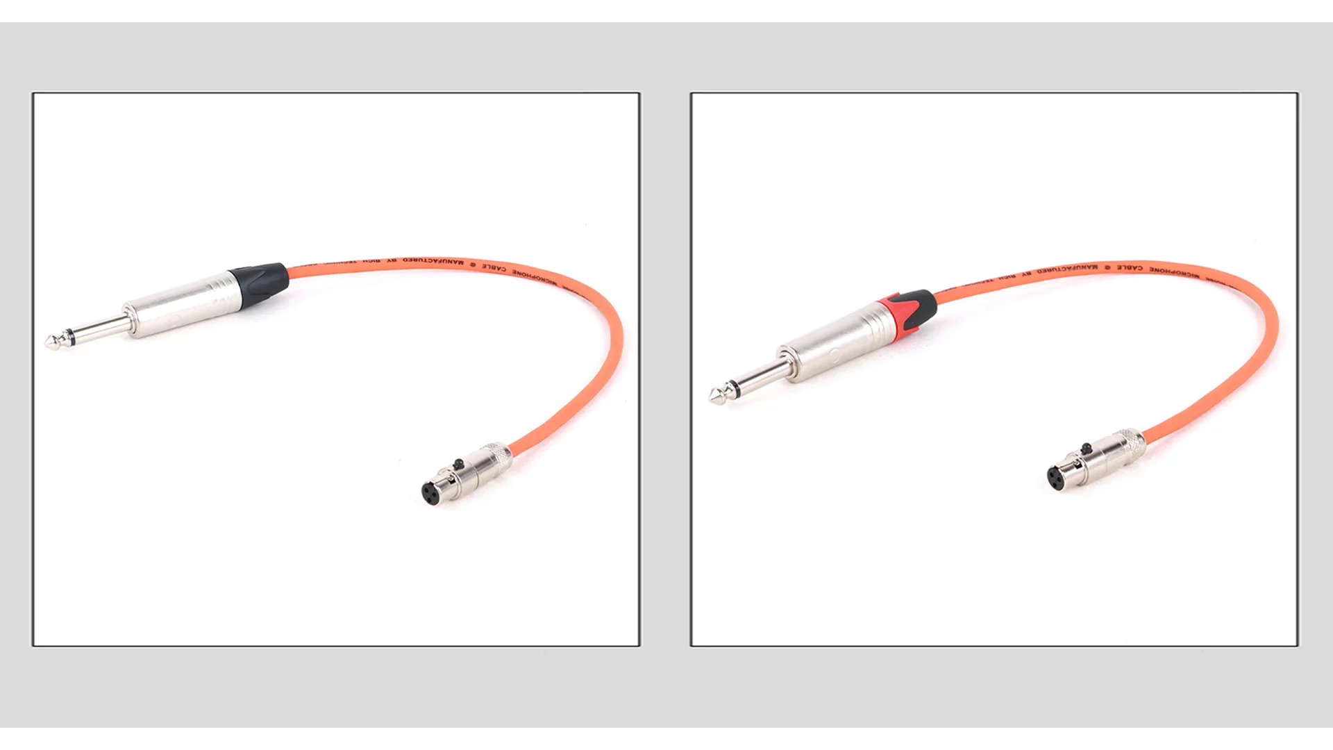 Mini XLR Audio Kabel Mini XLR 3Pin Buchse auf 6,35mm (1/4) Mono TS Stecker Jack für Kopfhörer Carmera Konverter 0,3M-15M – Detail 9