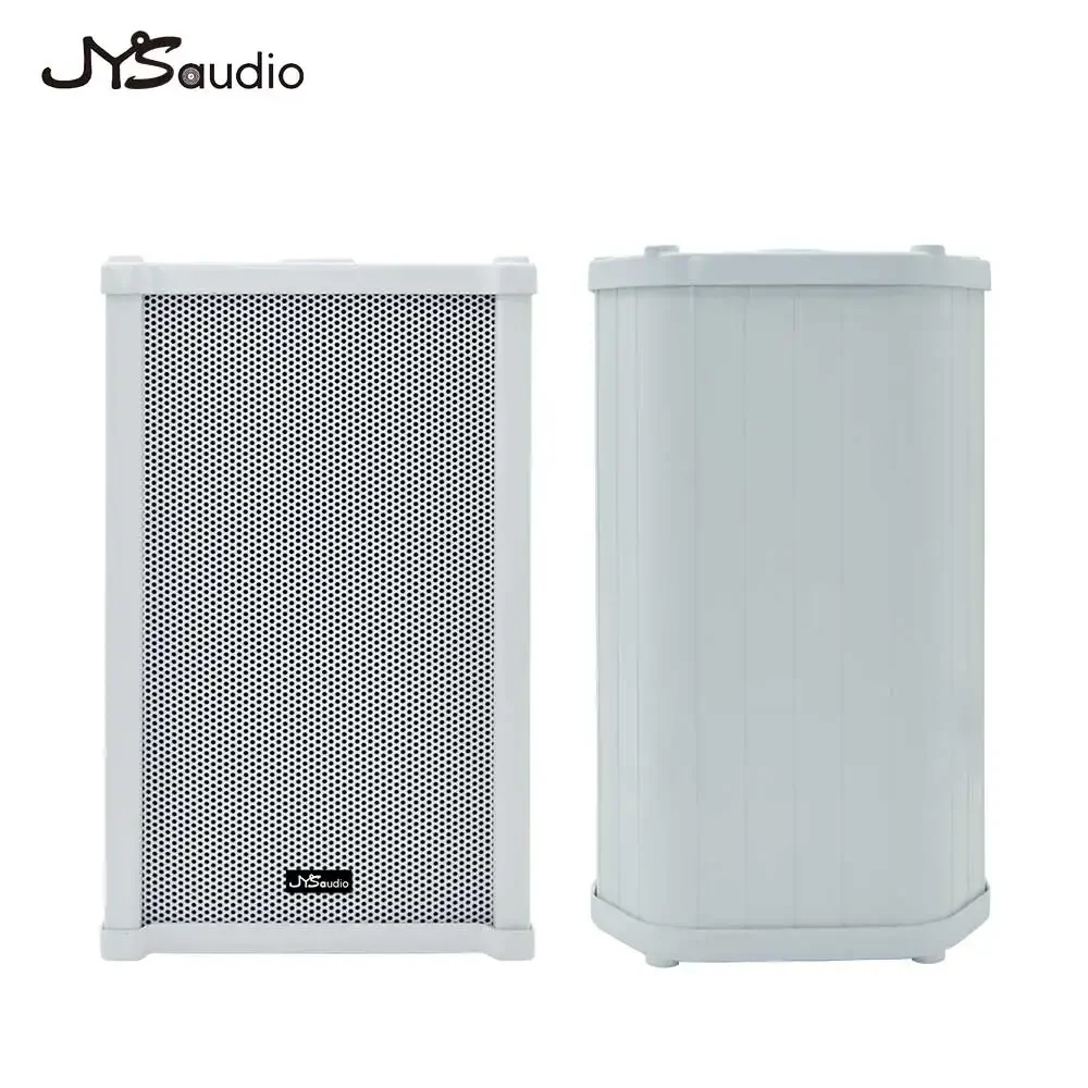 Водонепроницаемый настенный громкоговоритель 10 Вт, динамики для общественного адреса, уличный дизайн из алюминиевого сплава с железной сеткой, HIFI, чистое качество звука