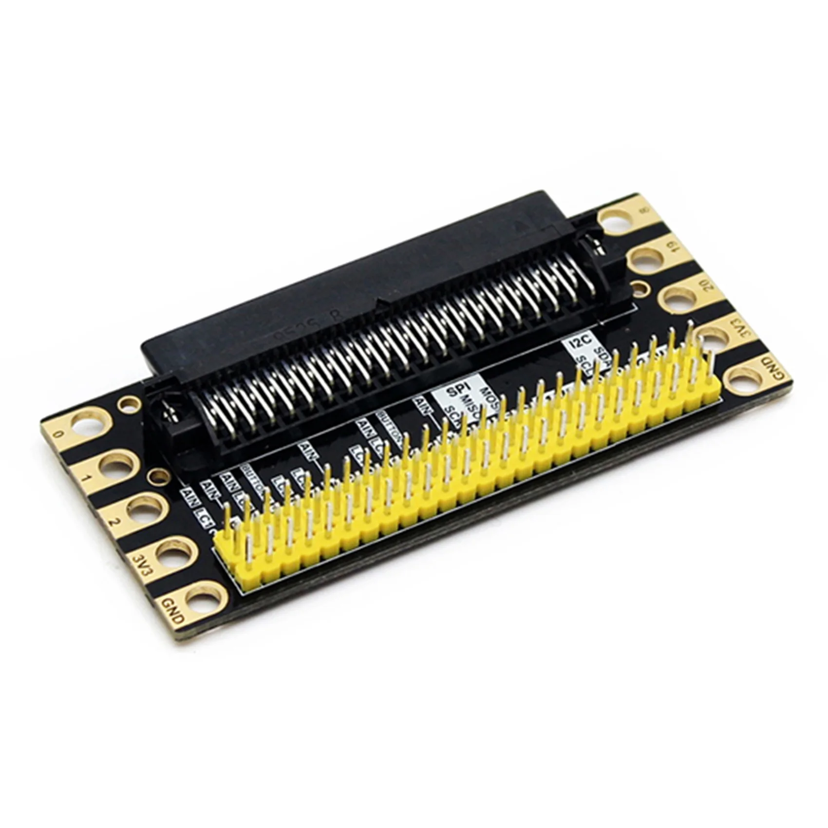 NNR- IO Expansion Board Edge Breakout for BBC MicroBit V1.5 V2 Adapter Board I/O Expansion Breakout Module