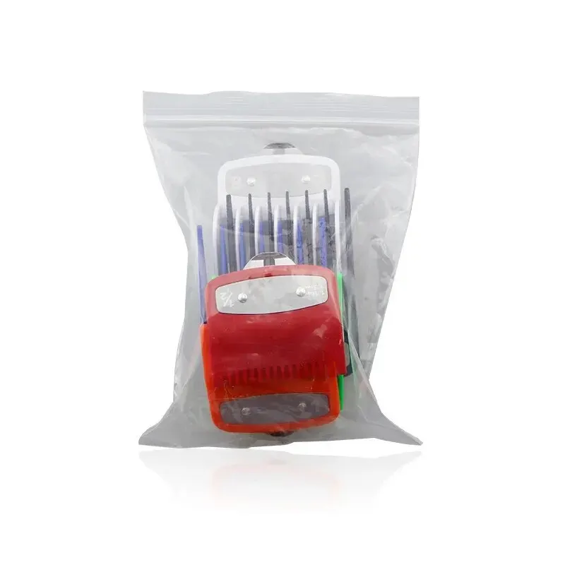 8pcs/set Professional Barber Hair Clipper Guide Combs For Wahl Trimmer Attachment Hair Cutting Limited Comb Salon Haircut Tools image 6