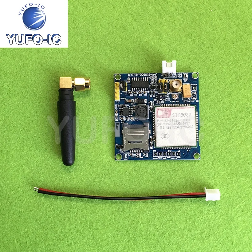 Free Ship 2pcs SIM800A Module \SMS \Boards \GPRS\STM32 Super SIM900A\A6