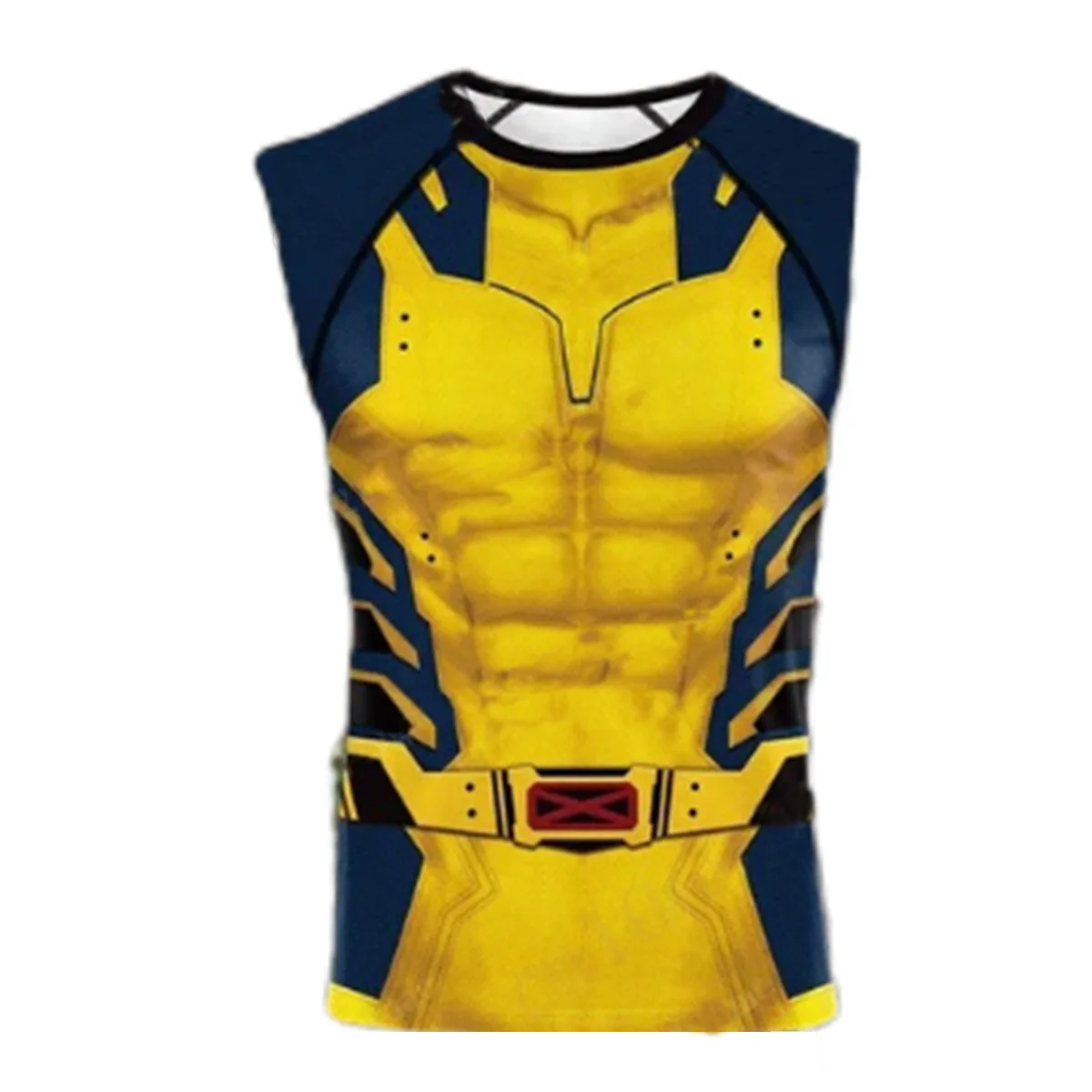 Camiseta de Deadpool 3 Lobezno para hombre, traje de Cosplay de superhéroe, chándal de moda, ropa deportiva para fiesta, 2024