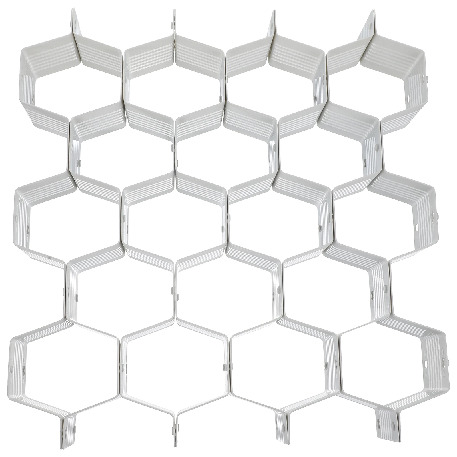 

1 set Plastic Drawer Dividers Underwear Socks Organizer Diy For Home Office Closet Dresser Drawer Storage Sub-Grid Divider