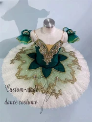 Professional Ballet Corset Pancake Ballerina Girl Professional ballet performance costume