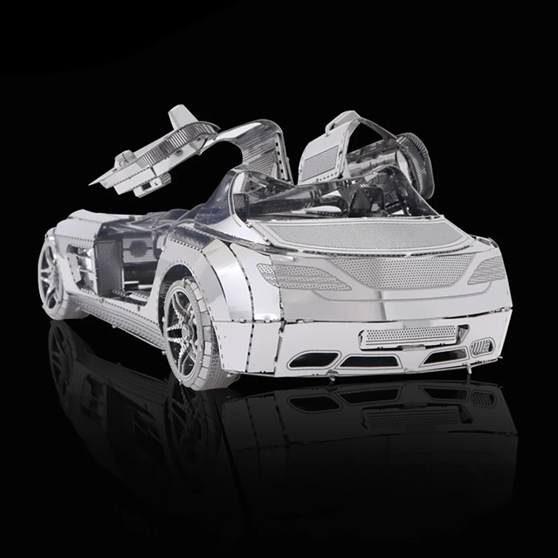 3D Metal Assembly Model DIY Building Blocks Butterfly Wing Sports Car Metal Puzzle Children's Birthday Gift Toy Set