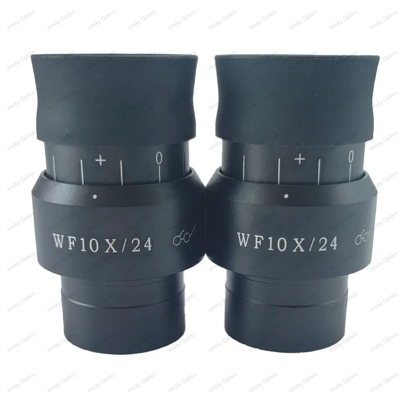 

WF10X/24 широкий полевой окуляр с высокой осадкой для бинокулярного тринокулярного стереомикроскопа 30 мм интерфейс установки