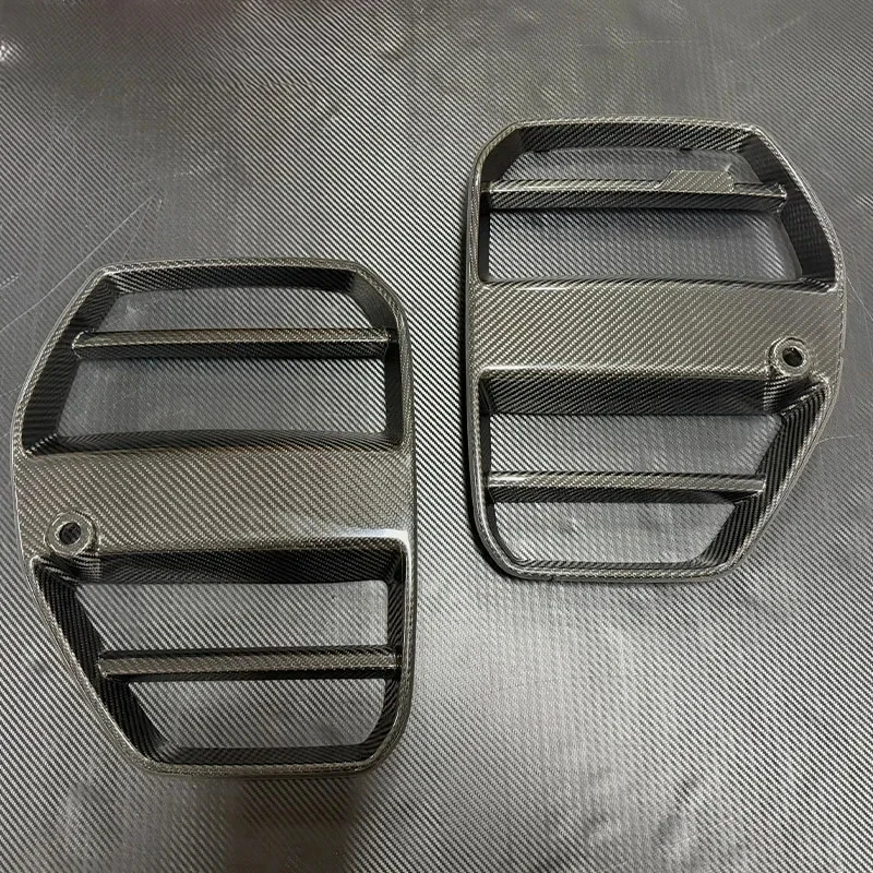 

Подходящие карбоновые передние решетки для G80 G81 M3 G82 G83 M4 2021-2025, гоночный стиль, xDrive Competition, автомобильные аксессуары