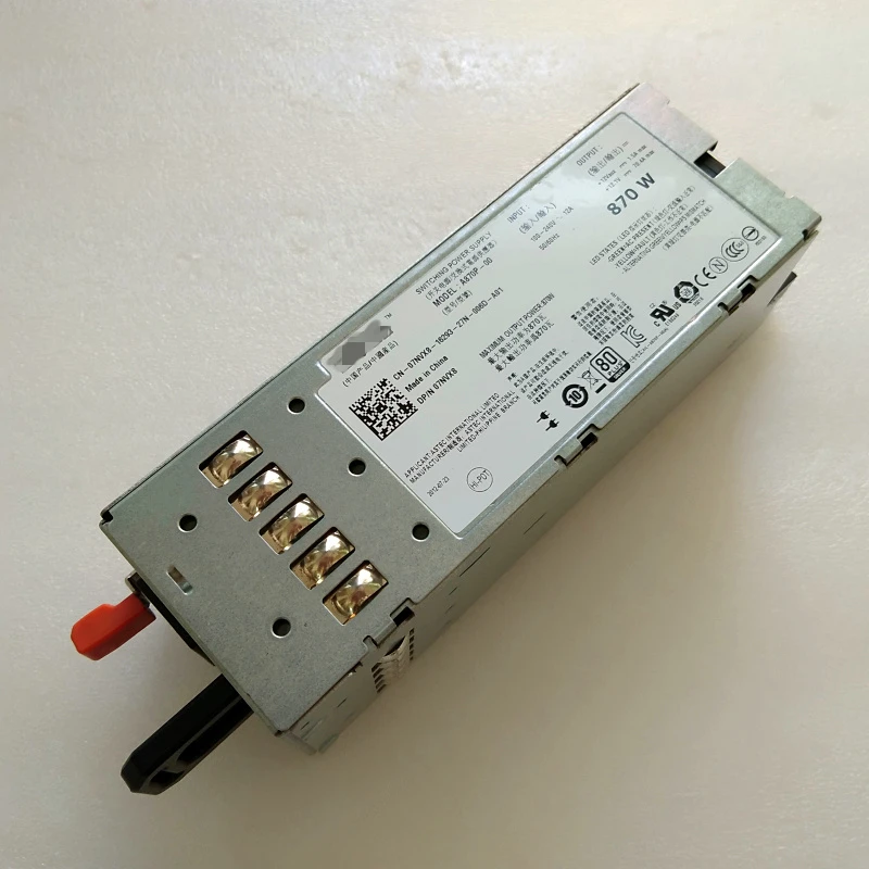 New Original PSU PowerEdge T610 R710 870W Power Supply N870P-S0 A870P-00 YFG1C 7NVX8 NPS-885AB A