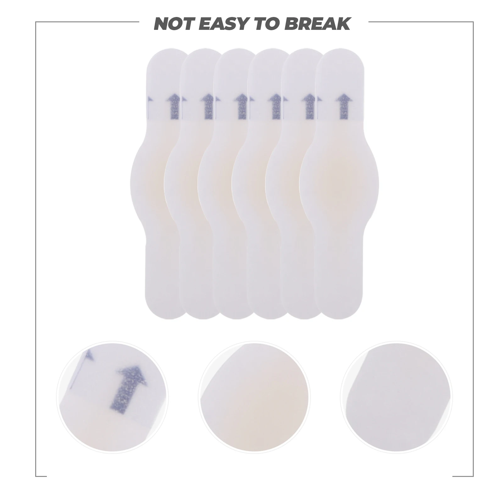 

10pcs Anti-wear Stickers Ultra-light Thin Gel Cushion Blister Prevention Heel Pads Protectors Women Shoes New High-heels Boots