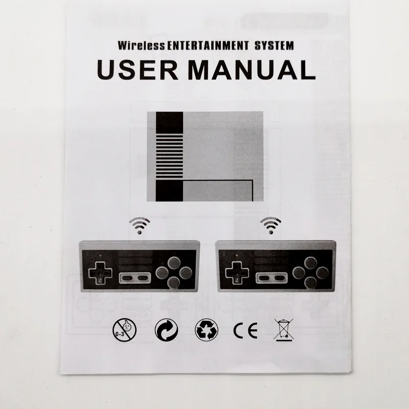 NES620 Game Console Retro Mini Nostalgic 2.4G Wireless Home TV