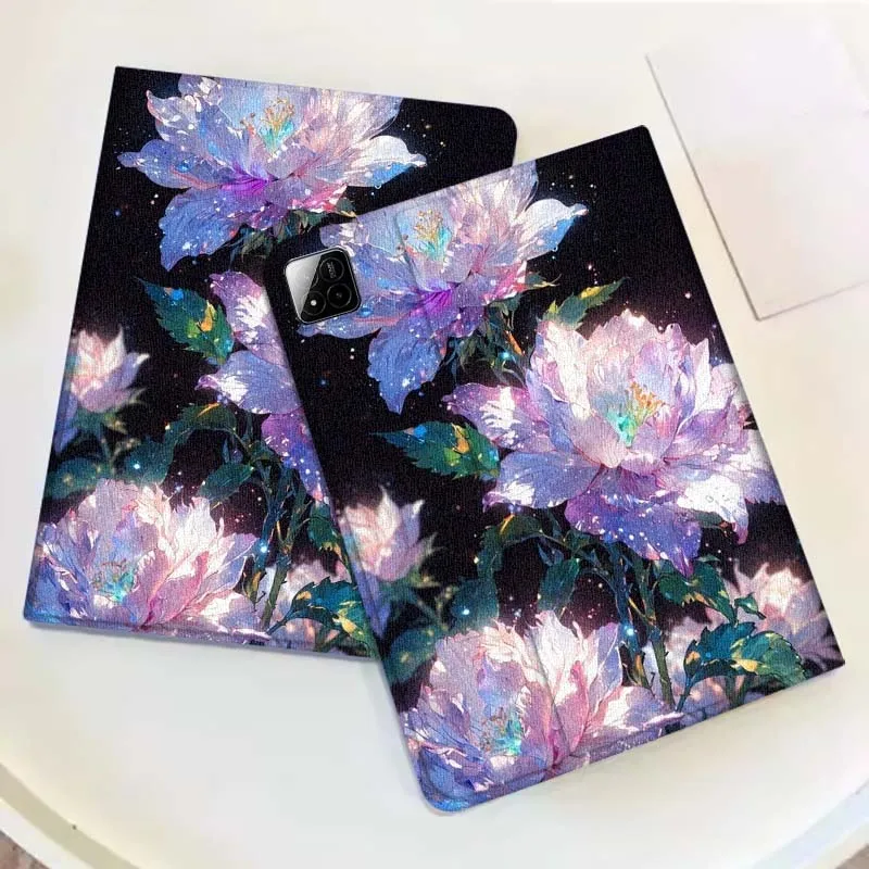 

Luminous Sequin Flower Tablet Case For Xiaomi Redmi Mi Pad 4 5 6 6s 7 7s SE Pro 2 11 Plus Max 12.4 11.2 12.5 8.7 inch