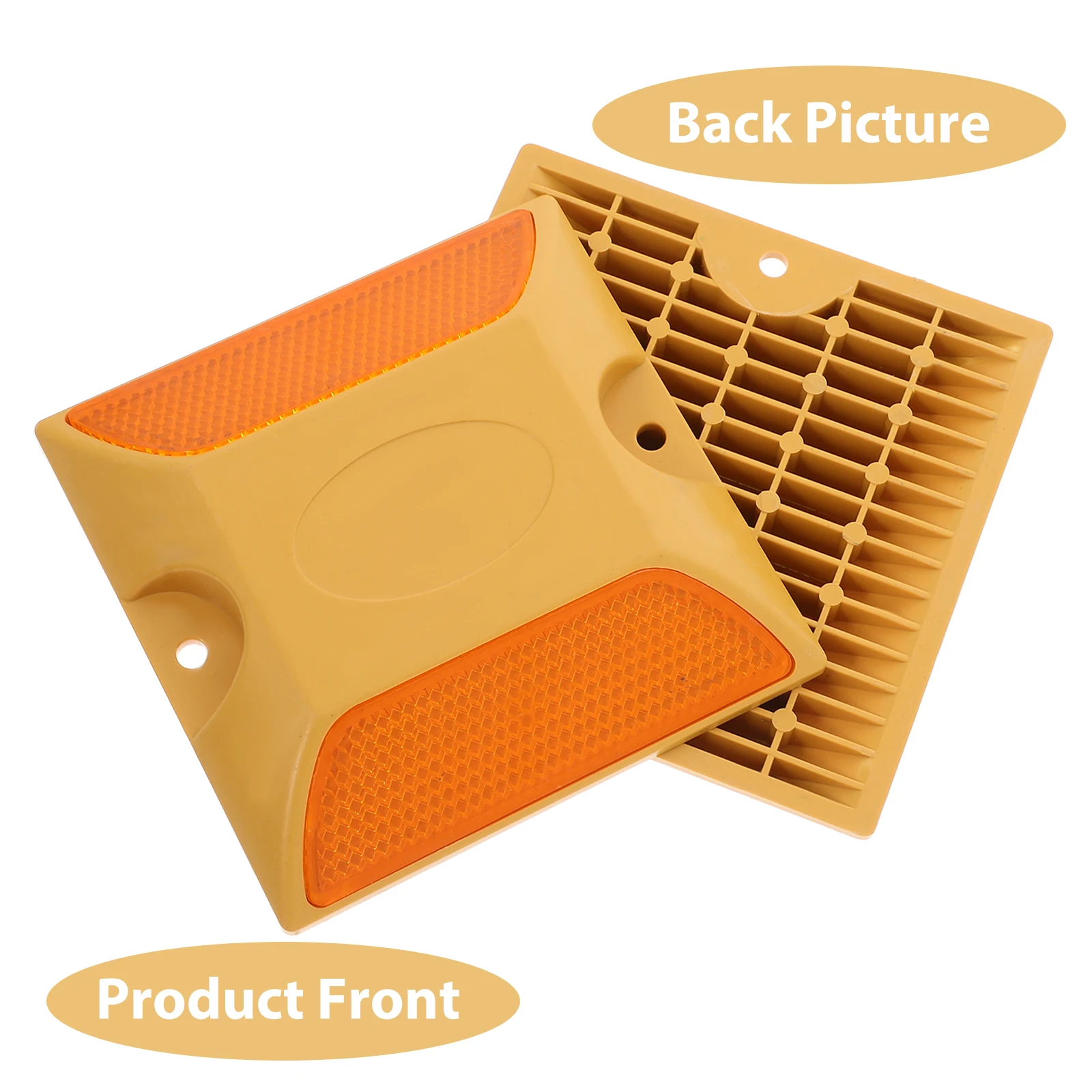 2 шт. дорожные отражатели, прочные маркеры для тротуарной дороги, тротуарные маркеры для ночного движения, маркеры для подъездной дороги