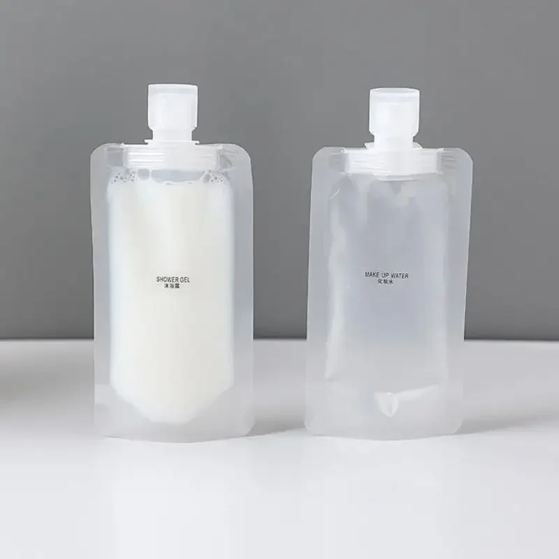 

100/50/30ml Shampoo Makeup Fluid Sub Bottle Packaging Bottle Portable Travel Liquid Soap Bottle Cosmetic Filling Bag Packing Bag