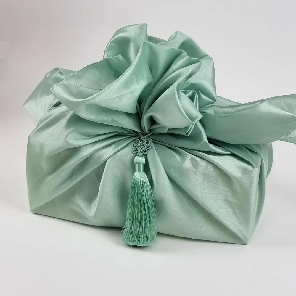 Mini Korean Silk Knot Norigae Set - 2 Pack Traditional Tassel Charms in 12 Colors - Decorative Hanbok Accessories - view 3