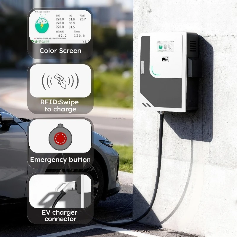 New PENODA PDA-30 DC Fast EV Charging Station 20-40kw CCS2 IP55 Protection 2-Year Warranty Home Storage Portable Mobile Battery