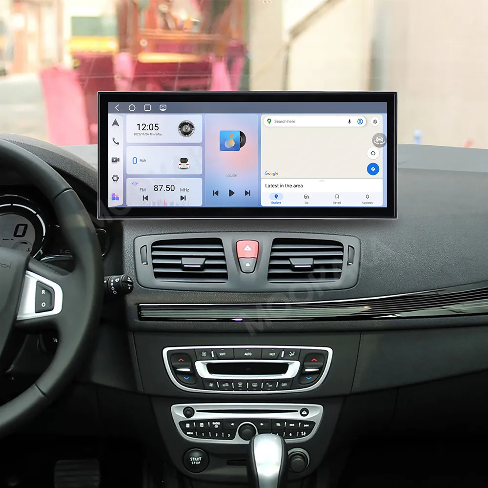 Android 15 Radio For Renault Megane III 2009~2014 15.8 inch Qualcomm Multimedia Player Navigation Car Stereo Receiver Head Unit