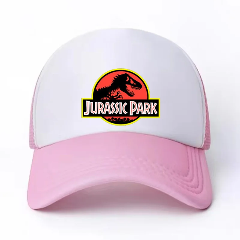 Anime Dinosaur Print 6Y-15y+ Kids Teen Visor Baseball Cap Boys Girls Student Sports Travel Fashion Trend Charming Sunny Casual